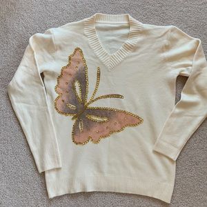 Butterfly sweater